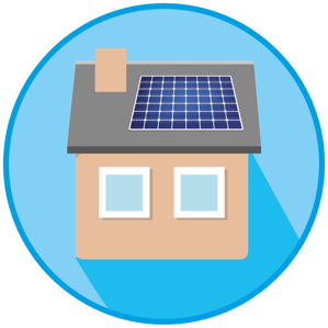 Illustratie zonnepanelen